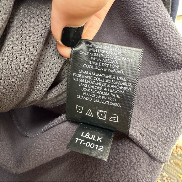 TUMI T-Tech Navy Blue Softshell Jacket XXL TT-0012 Zip Pockets Performance - Picture 9 of 14